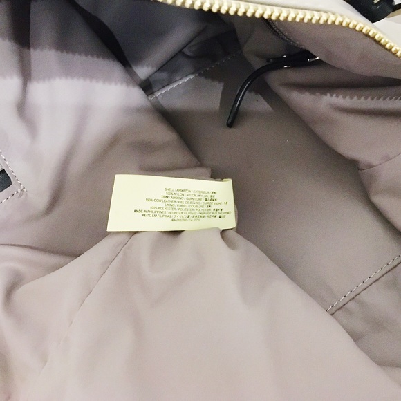 Kate Spade Gray Black Large Zipped Tote Bag - Picture 9 of 10